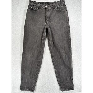 Vintage Levis 560 Jeans Mens 36x32 Gray Loose Fit Tapered Leg Made USA 90s